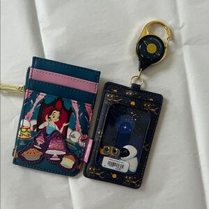 Loungefly Belle Cardholder and Wall-E Lanyard